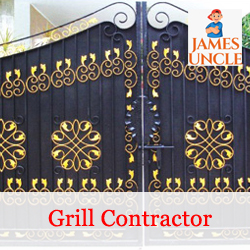 Grill Contractor Mr. Kamal Kishore Chakraborty in Sodepur